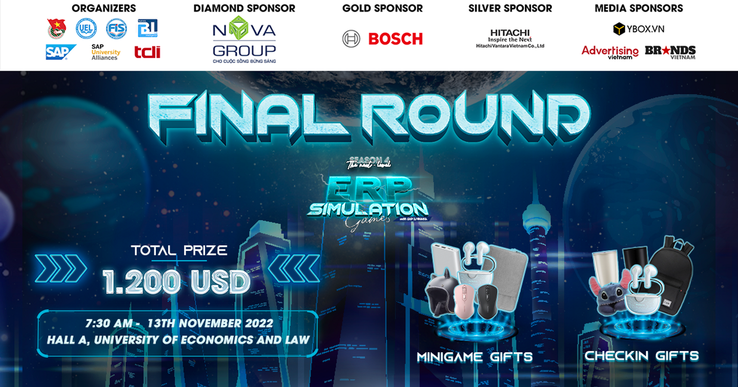 Phát động chung kết cuộc thi "ERP SIMULATION GAMES 2022 | THE NEXT - LEVEL"