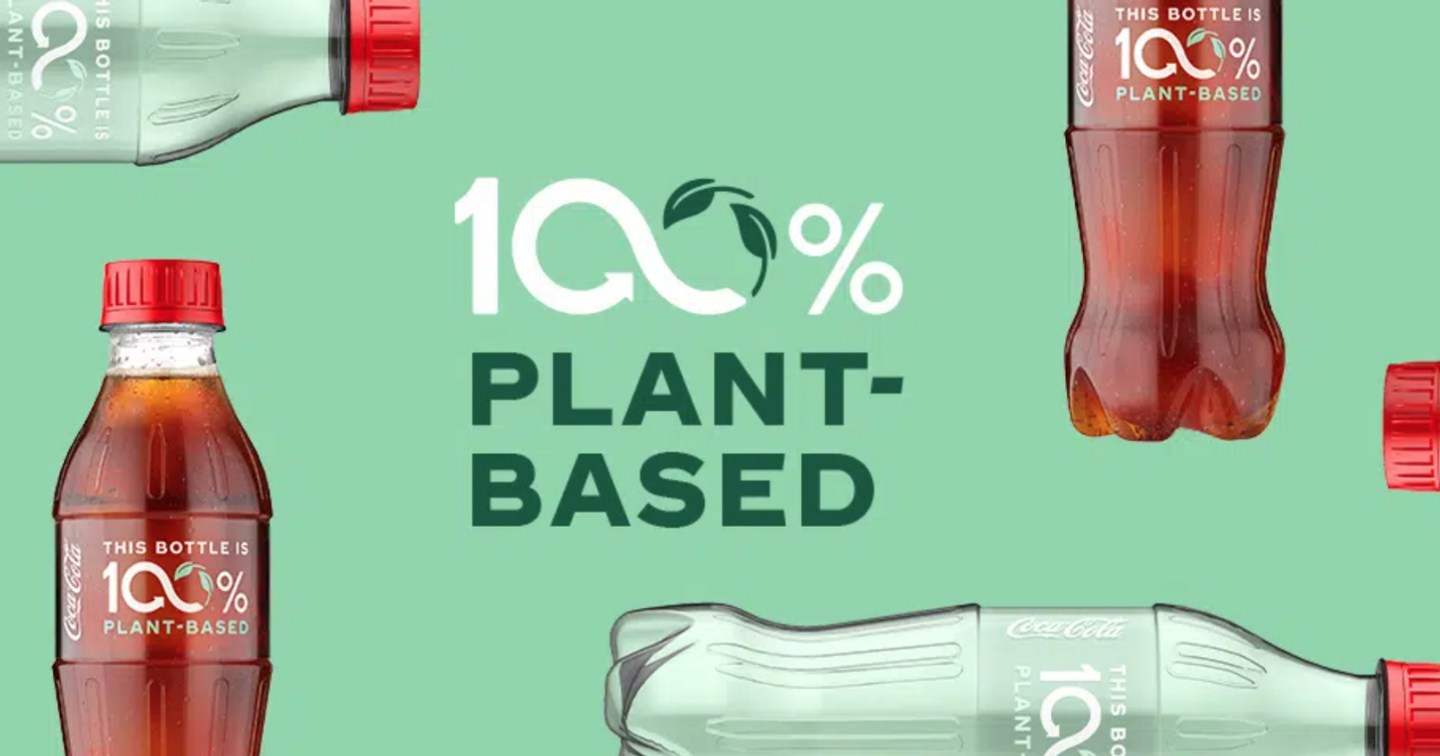 Coca-Cola ra mắt mẫu chai có nguồn gốc 100% từ thực vật