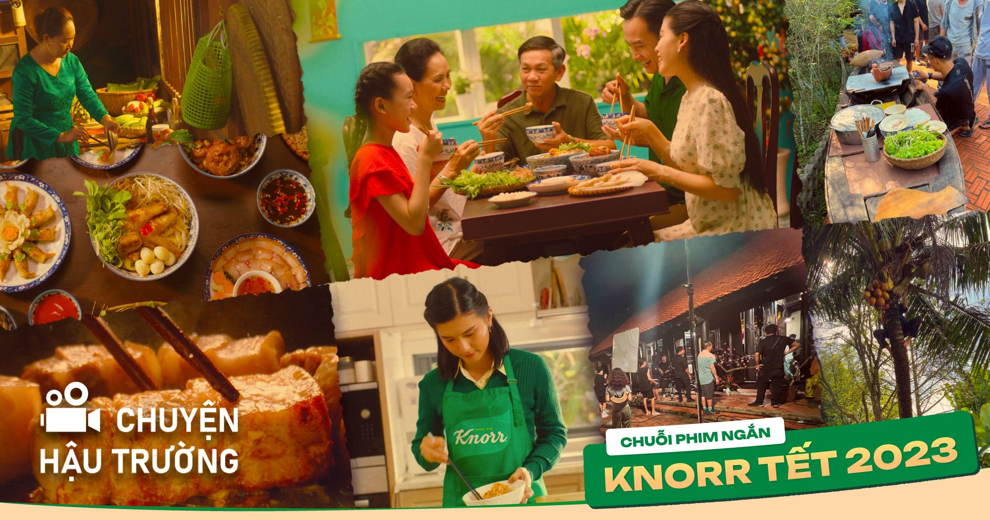 [Chuyện hậu trường] Nhìn lại quá trình sản xuất và khai thác giá trị văn hoá ẩm thực Việt qua chuỗi phim ngắn Knorr Tết 2023