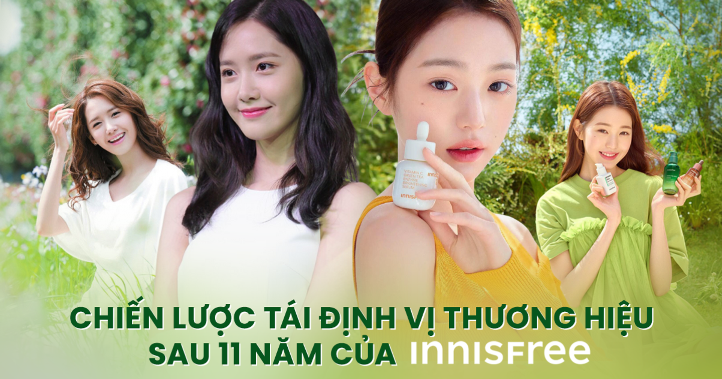 Innisfree và nỗ lực rebranding sau 11 năm đồng hành cùng Yoona: "Lột xác" hoàn toàn với bộ nhận diện và câu chuyện thương hiệu mới, chọn Wonyoung (IVE) làm Đại sứ hướng đến giới trẻ toàn cầu