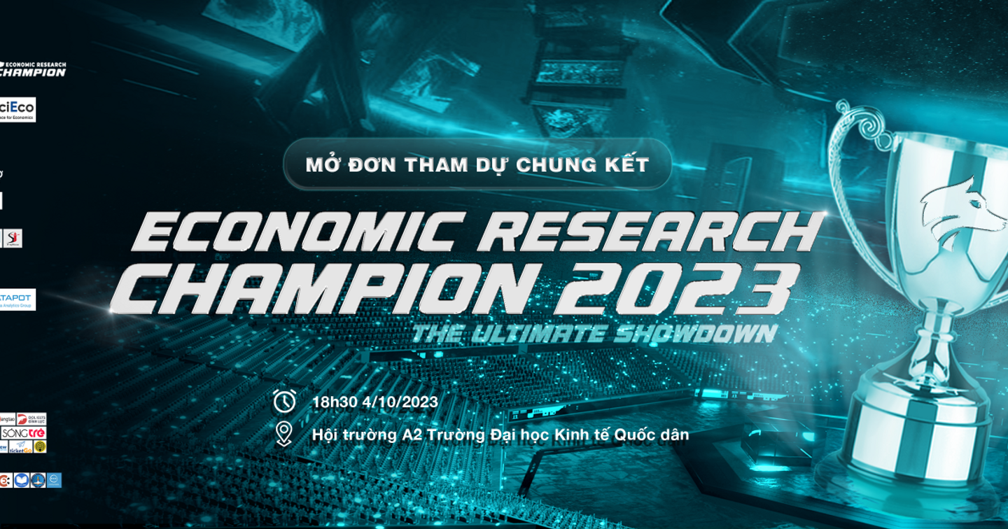 💥 𝐁reaking: Chính thức mở đơn đăng ký tham dự chung kết Economic Champion 2023: The Ultimate Showdown 🔥