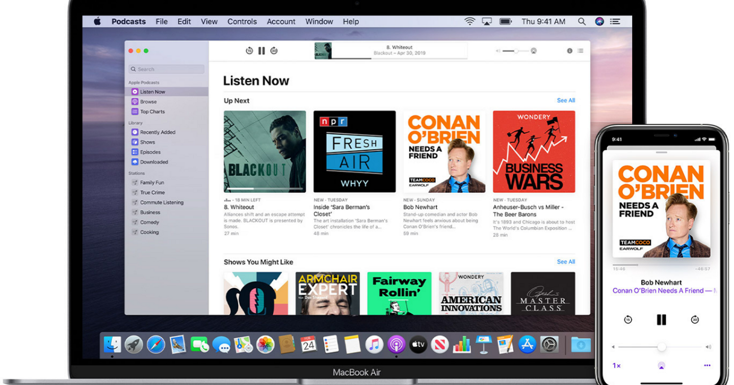 Apple ra mắt chương trình tiếp thị liên kết dành cho Apple Podcasts
