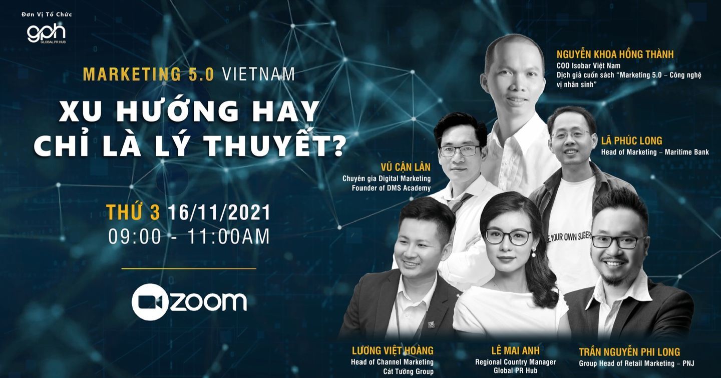 Hội Thảo "Tiếp thị 5.0 tại Việt Nam : Xu hướng hay chỉ là lý thuyết?"