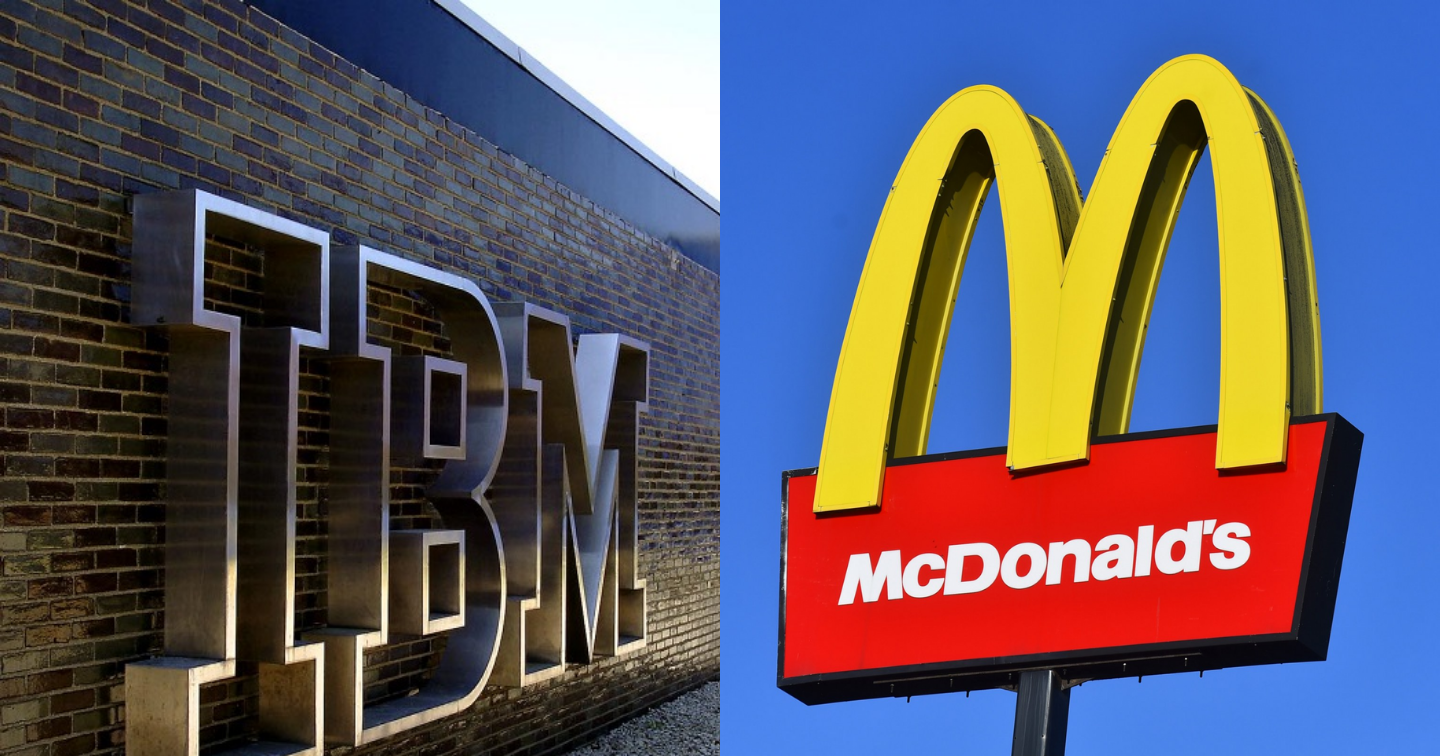 McDonald’s hợp tác với IBM triển khai công nghệ Nhận đơn đặt hàng tự động (AOT)