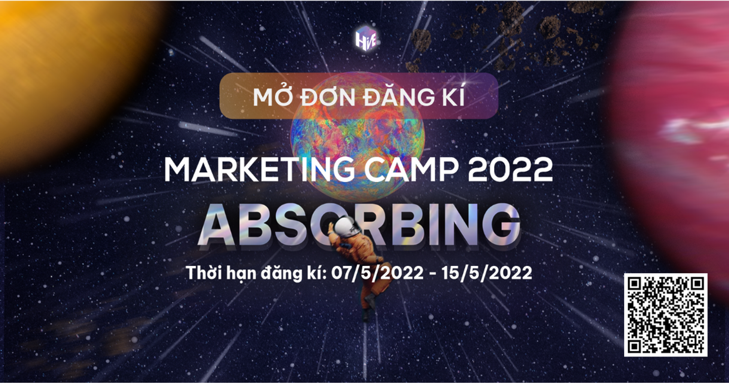 Chính thức mở đơn đăng ký Marketing Camp 2022 