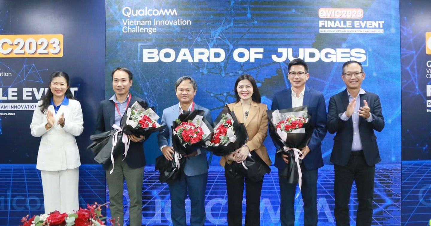 Qualcomm công bố kết quả chung cuộc chương trình Thử thách Đổi mới sáng tạo Qualcomm Việt Nam 2023