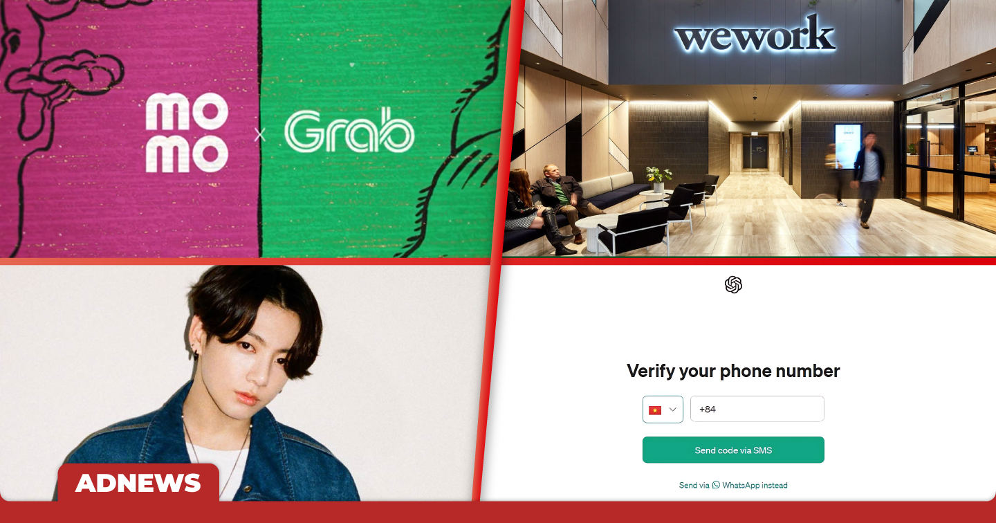 Điểm tin tuần: MoMo trở thành đối tác thanh toán chính thức của Grab; ChatGPT cho phép người dùng đăng ký tài khoản bằng số điện thoại Việt Nam