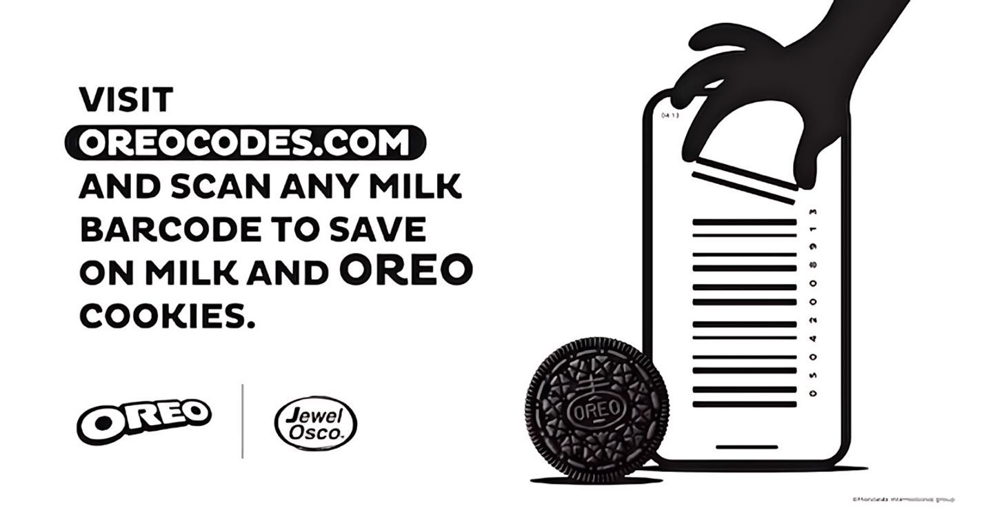 “Xoay bánh - Nếm kem - Chấm sữa”: Oreo chứng minh bánh quy và sữa là “một nửa hoàn hảo” qua trang web quét mã tặng code giảm giá