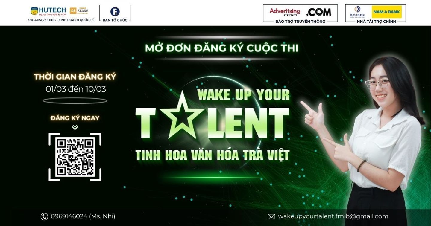 Wake Up Your Talent 2024: Cuộc thi Marketing thực chiến đã quay trở lại