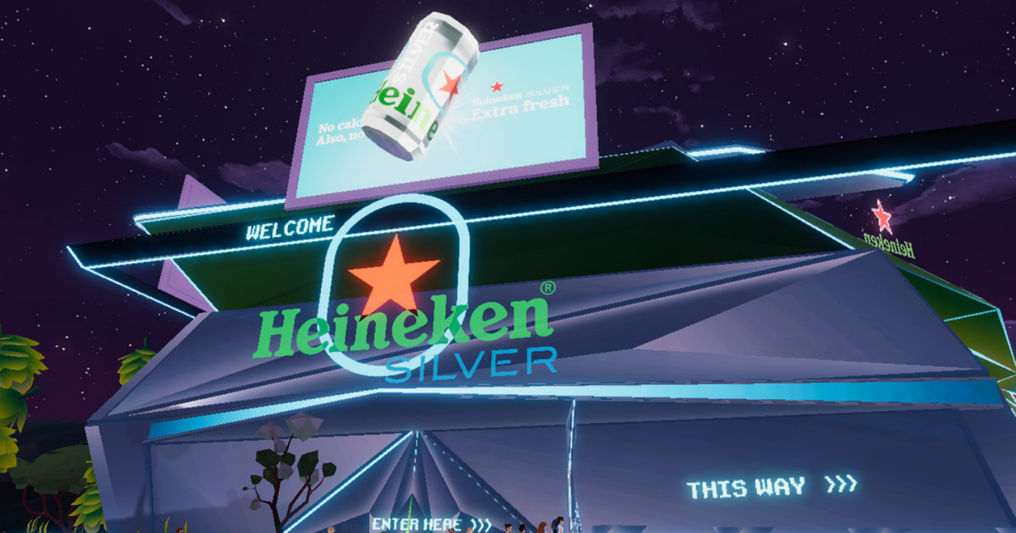 Heineken ra mắt bia ảo để “cà khịa” metaverse: Không gì có thể đánh bại được hương vị của một loại bia thực