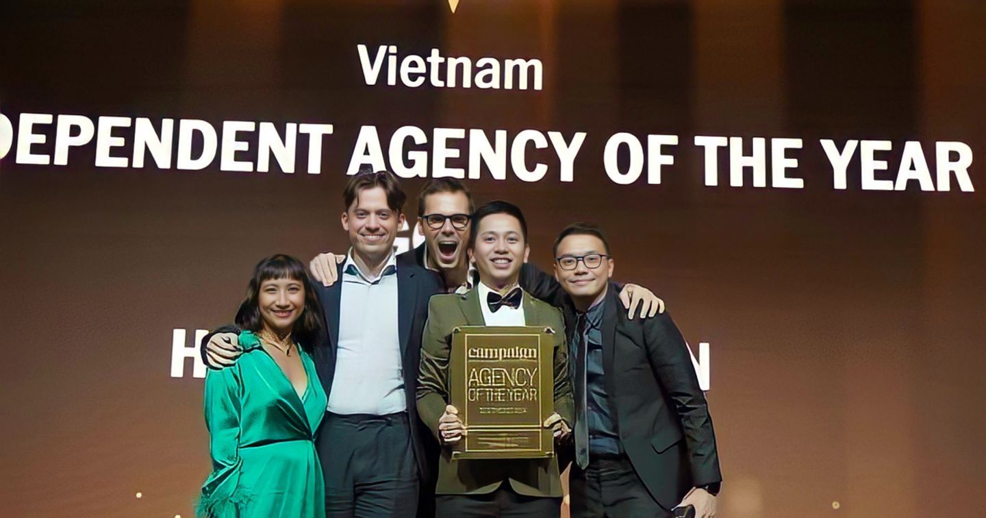 Happiness Saigon giành giải thưởng Independent Agency of the Year tại Campaign Asia