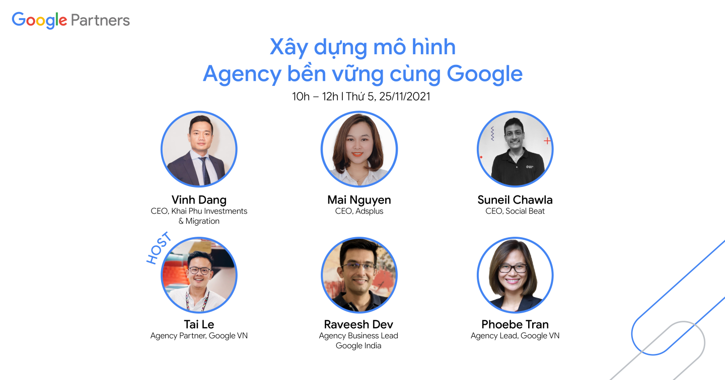 Đăng ký tham gia chương trình Google Agency CEO Academy