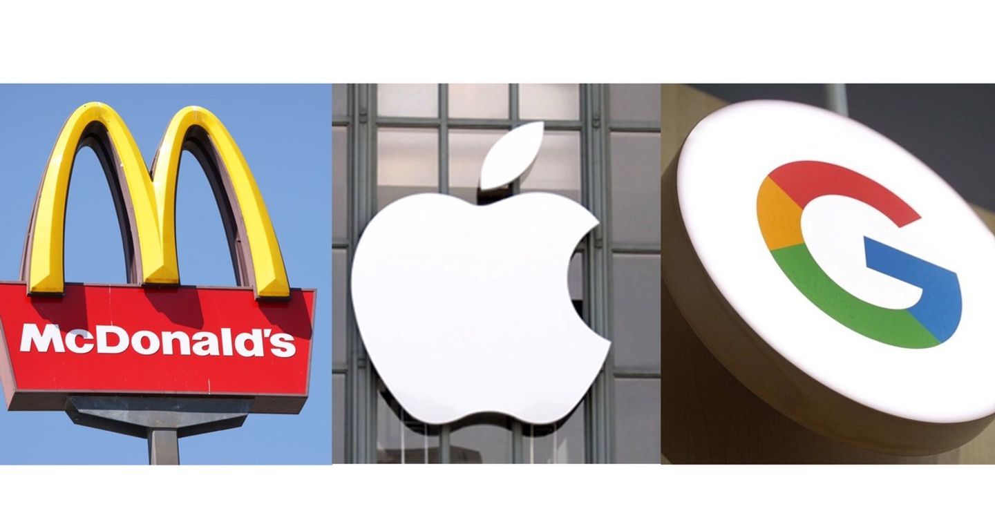 Bí quyết giúp McDonald’s, Apple và Google trở thành "gã khổng lồ" trên thương trường quốc tế