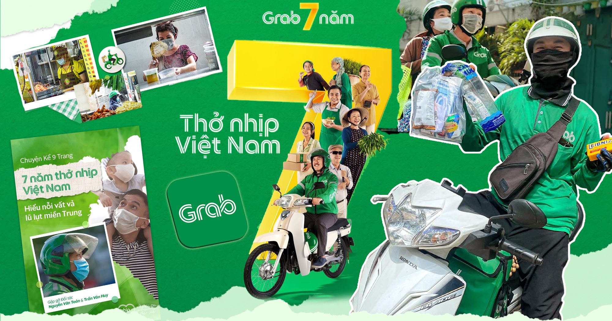 Grab 7 năm “Thở nhịp Việt Nam” - Hành trình xây dựng siêu ứng dụng từ những điều bình dị 