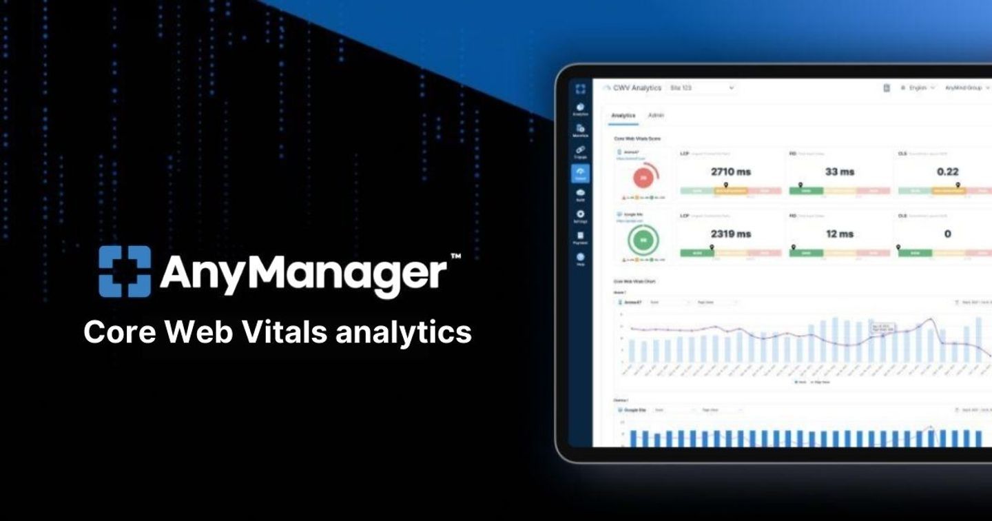 AnyMind Group adds Core Web Vitals analytics to AnyManager