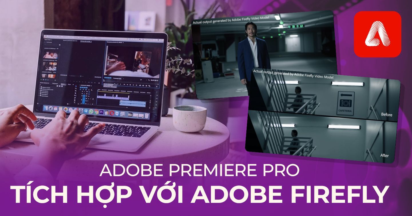 Adobe Premiere Pro tích hợp Adobe Firefly: Giúp nhà sáng tạo kéo dài video, thêm hoặc xóa vật thể bằng AI nhanh chóng