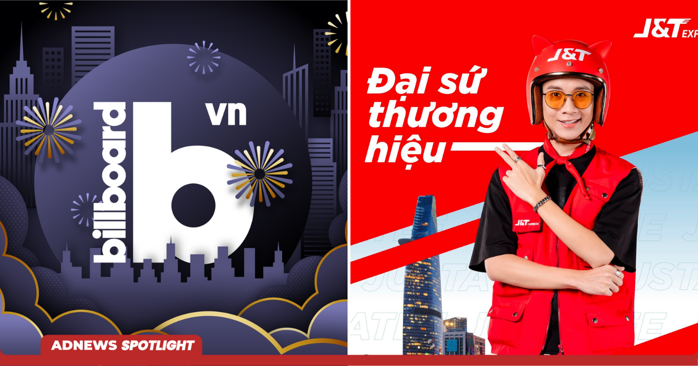 Spotlight #2: Billboard Việt Nam công bố 2 BXH đầu tiên, JustaTee trở thành đại sứ thương hiệu J&T