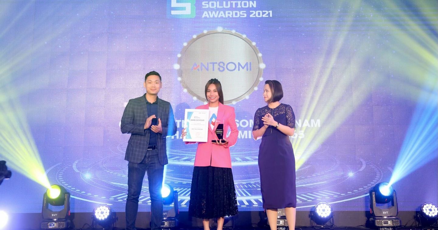 Antsomi CDP 365 nhận giải Best Solution Awards 2021