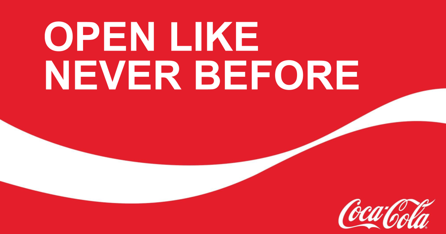Coca Cola ra mắt chiến dịch chào năm mới với thông điệp đầy khích lệ “Open To Better" 
