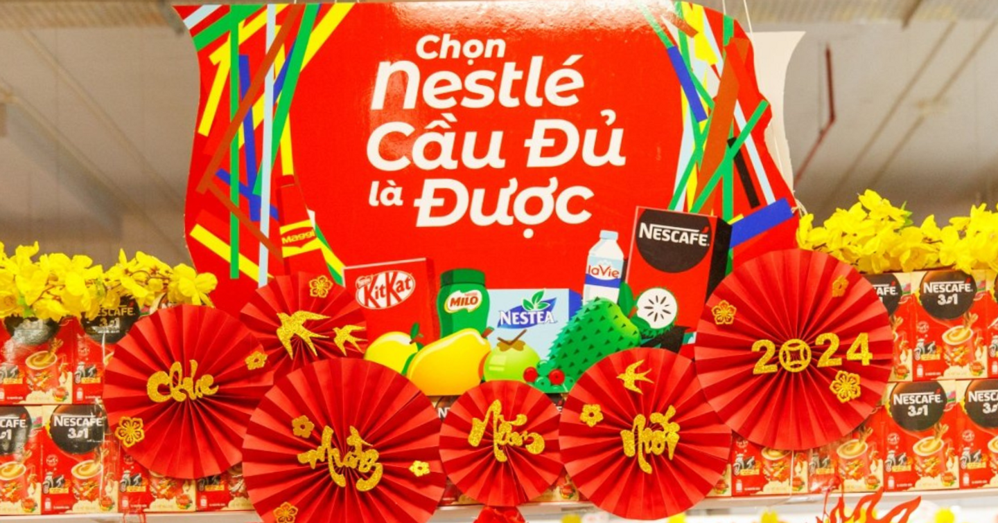 Trân trọng văn hóa truyền thống của người Việt, Nestlé Việt Nam thành công với chiến dịch Tết “Cầu Đủ Là Được”