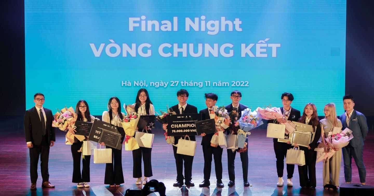 Ấn tượng với kiến thức kinh doanh của học sinh THPT tại cuộc thi Vietnam Highschool Business Case