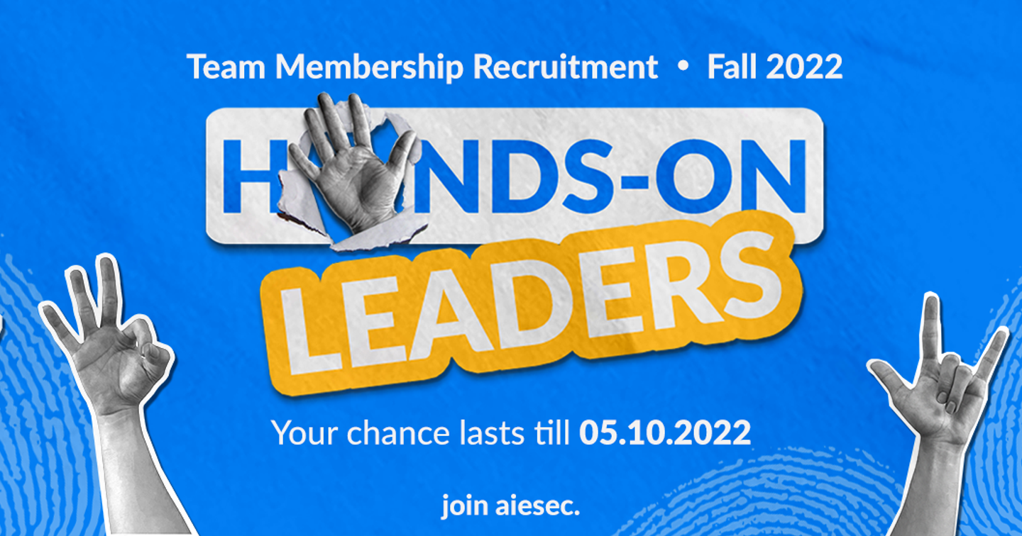 AIESEC tại Việt Nam chính thức tuyển thành viên kỳ mùa thu 2022: Youth & Leadership: Hands-On Leaders 