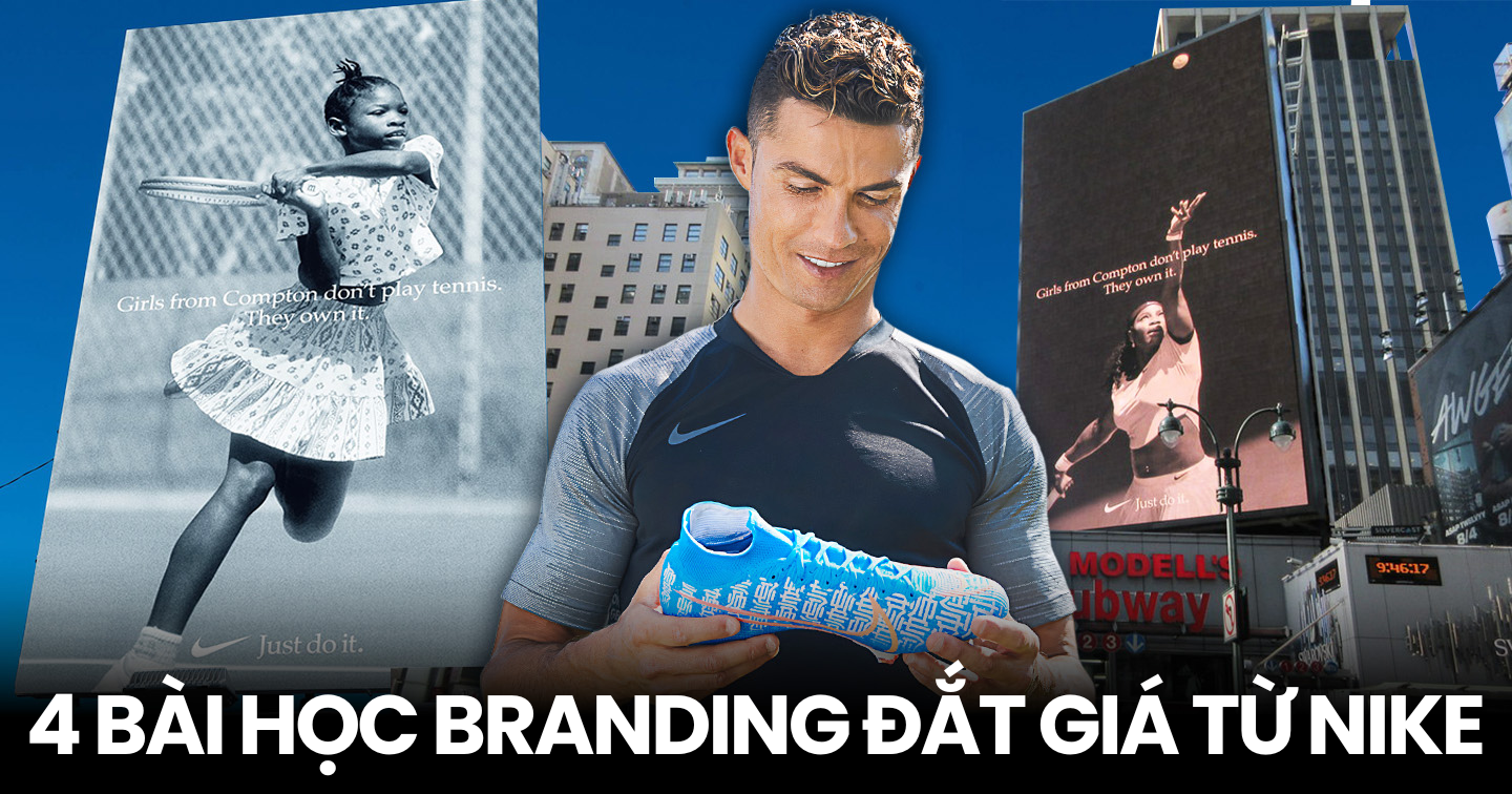 4 bài học đắt giá từ chiến lược branding của Nike: Truyền cảm hứng cho người dùng theo đuổi đam mê thể thao với tagline "Just Do It" 