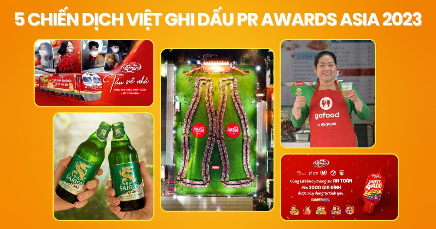 5 chiến dịch Việt được vinh danh tại PR Awards Asia: Lifebuoy thắng lớn với 3 giải thưởng, Coca-Cola xác lập kỷ lục thế giới