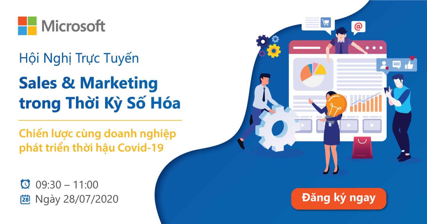 Xác định chuẩn hướng đi cho thời hậu Covid-19 với Hội Nghị Trực Tuyến “Vietnam Digital Sales & Marketing Summit 2020 – Sales & Marketing trong Thời Kỳ Số Hóa”