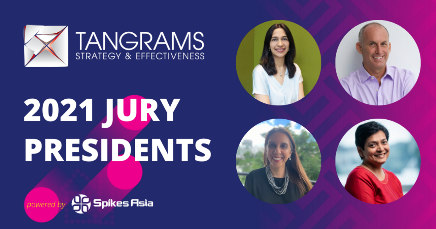 Tangrams Strategy & Effectiveness Awards announces the 2021 Jury Presidents